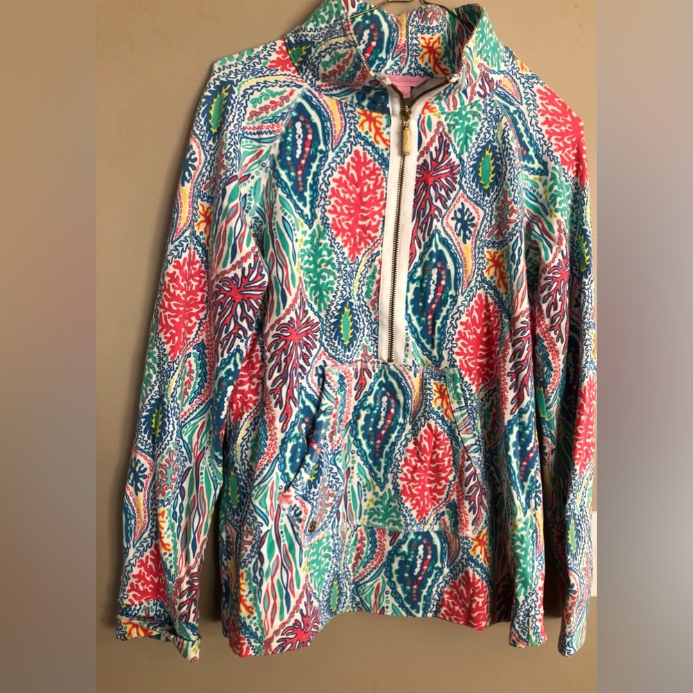 LILLY PULITZER Paisley Jacket Size S